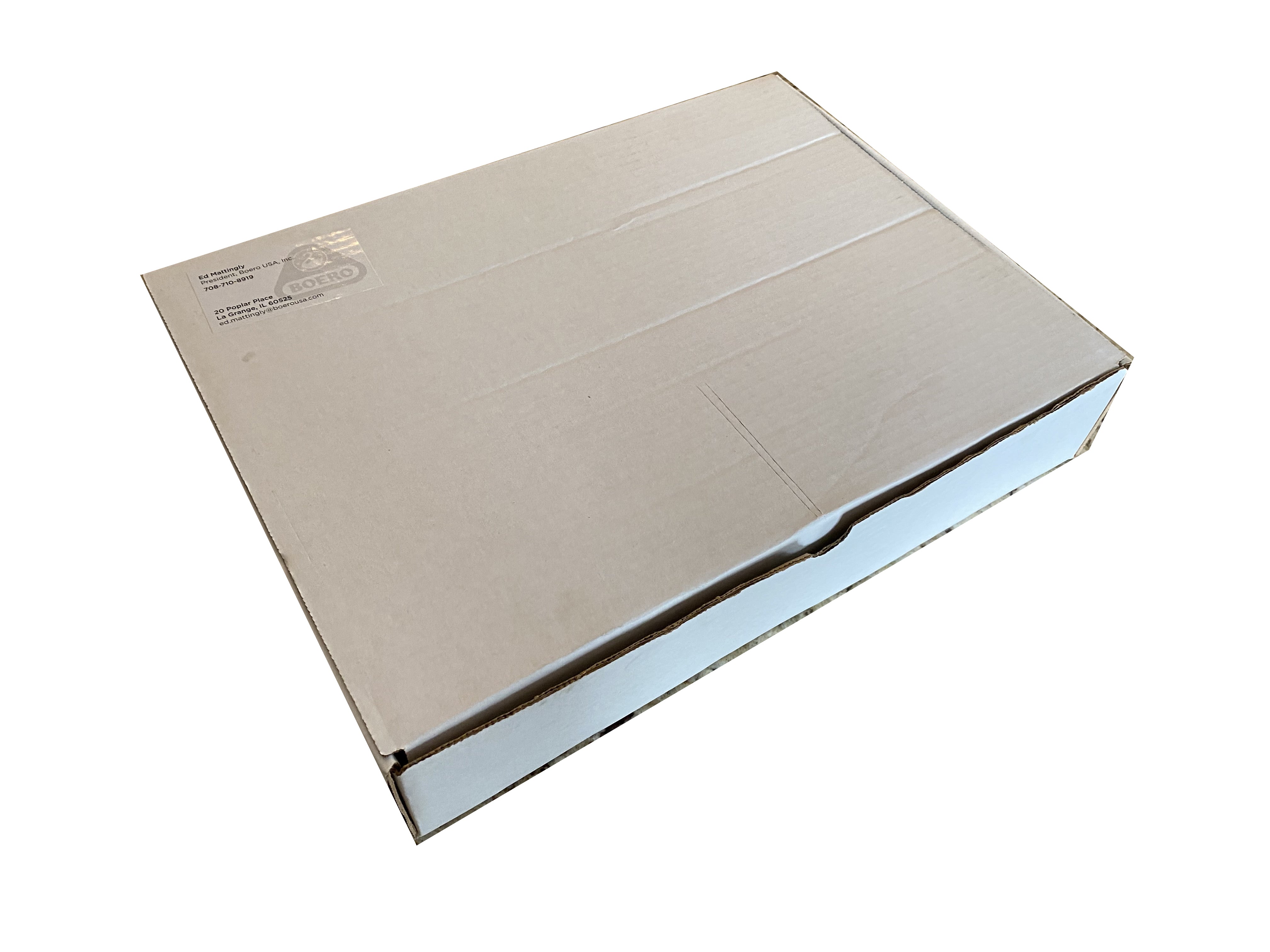 White Samples Box